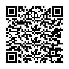 QR-code voor telefoonnummer +12407705839