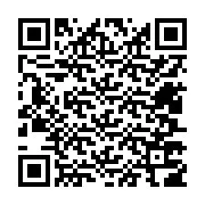 Kode QR untuk nomor Telepon +12407706977