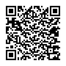 QR kód a telefonszámhoz +12407722863