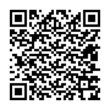 電話番号のQRコード +12407724495