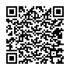 Kode QR untuk nomor Telepon +12407724496