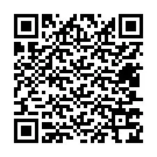 QR-Code für Telefonnummer +12407724497