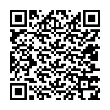 QR Code pour le numéro de téléphone +12407724498