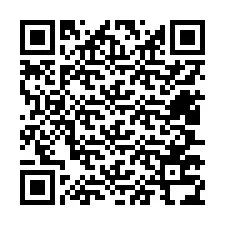 QR-code voor telefoonnummer +12407734767