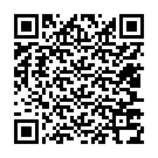 Código QR para número de teléfono +12407734929