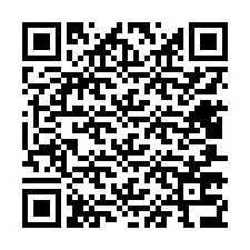 Kode QR untuk nomor Telepon +12407736986