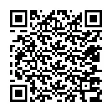 Kode QR untuk nomor Telepon +12407736989