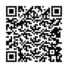 QR-code voor telefoonnummer +12407869636