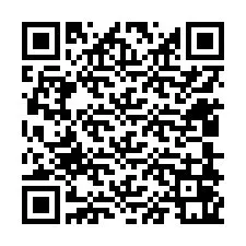 Código QR para número de telefone +12408061004