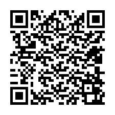 電話番号のQRコード +12408062609