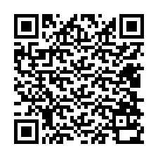 QR-kood telefoninumbri jaoks +12408130766