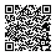 Código QR para número de teléfono +12408134443