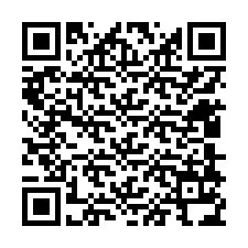 QR-код для номера телефона +12408134444