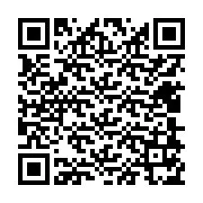 Kode QR untuk nomor Telepon +12408175046