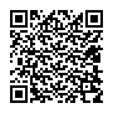 Codice QR per il numero di telefono +12408218209