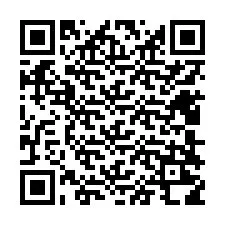 QR Code pour le numéro de téléphone +12408218212