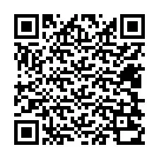 QR-kood telefoninumbri jaoks +12408230023