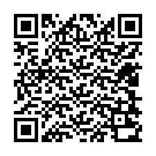 Código QR para número de teléfono +12408230029