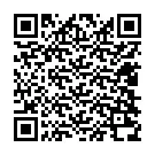 Kode QR untuk nomor Telepon +12408238278