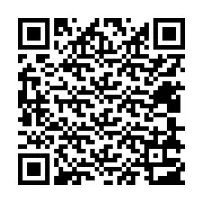 QR kód a telefonszámhoz +12408303803