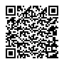 Kode QR untuk nomor Telepon +12408303804