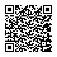 Codice QR per il numero di telefono +12408303818