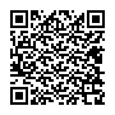 Código QR para número de teléfono +12408328962