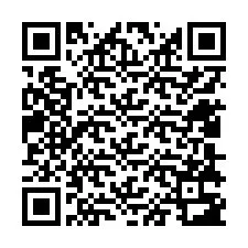 QR-код для номера телефона +12408383958