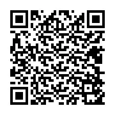 QR-koodi puhelinnumerolle +12408551622