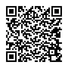 QR-Code für Telefonnummer +12408650628