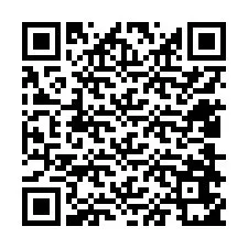 QR код за телефонен номер +12408651388