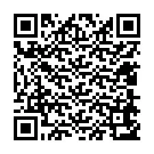 Código QR para número de telefone +12408653848