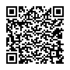 Código QR para número de telefone +12408656089