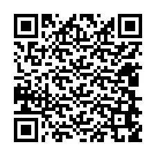 QR Code สำหรับหมายเลขโทรศัพท์ +12408659074