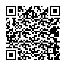 QR-code voor telefoonnummer +12408659123