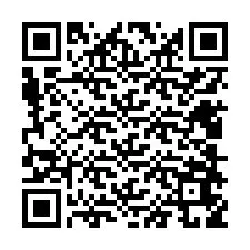 QR код за телефонен номер +12408659392