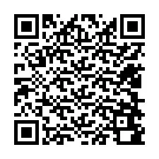 Codice QR per il numero di telefono +12408680329