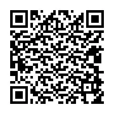 QR-koodi puhelinnumerolle +12408954130