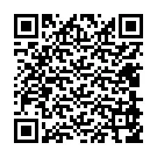 QR-Code für Telefonnummer +12408956816