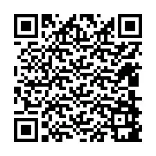 Kode QR untuk nomor Telepon +12408981341