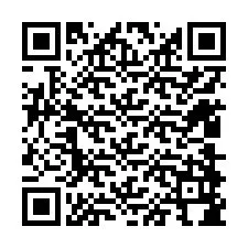 Código QR para número de telefone +12408984281