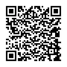 QR-koodi puhelinnumerolle +12408986280