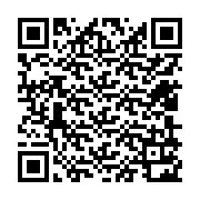 Código QR para número de teléfono +12409122219