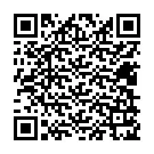 QR-koodi puhelinnumerolle +12409125273