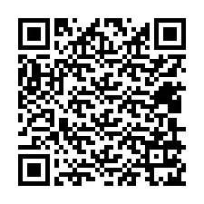 QR-код для номера телефона +12409125953