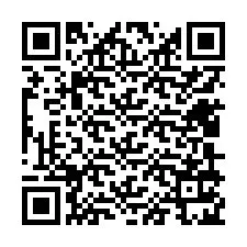 QR Code สำหรับหมายเลขโทรศัพท์ +12409125956