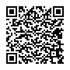 QR Code สำหรับหมายเลขโทรศัพท์ +12409658896