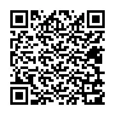 QR-koodi puhelinnumerolle +12409701023