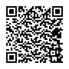 QR код за телефонен номер +12409941837