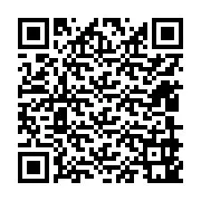 Codice QR per il numero di telefono +12409941845